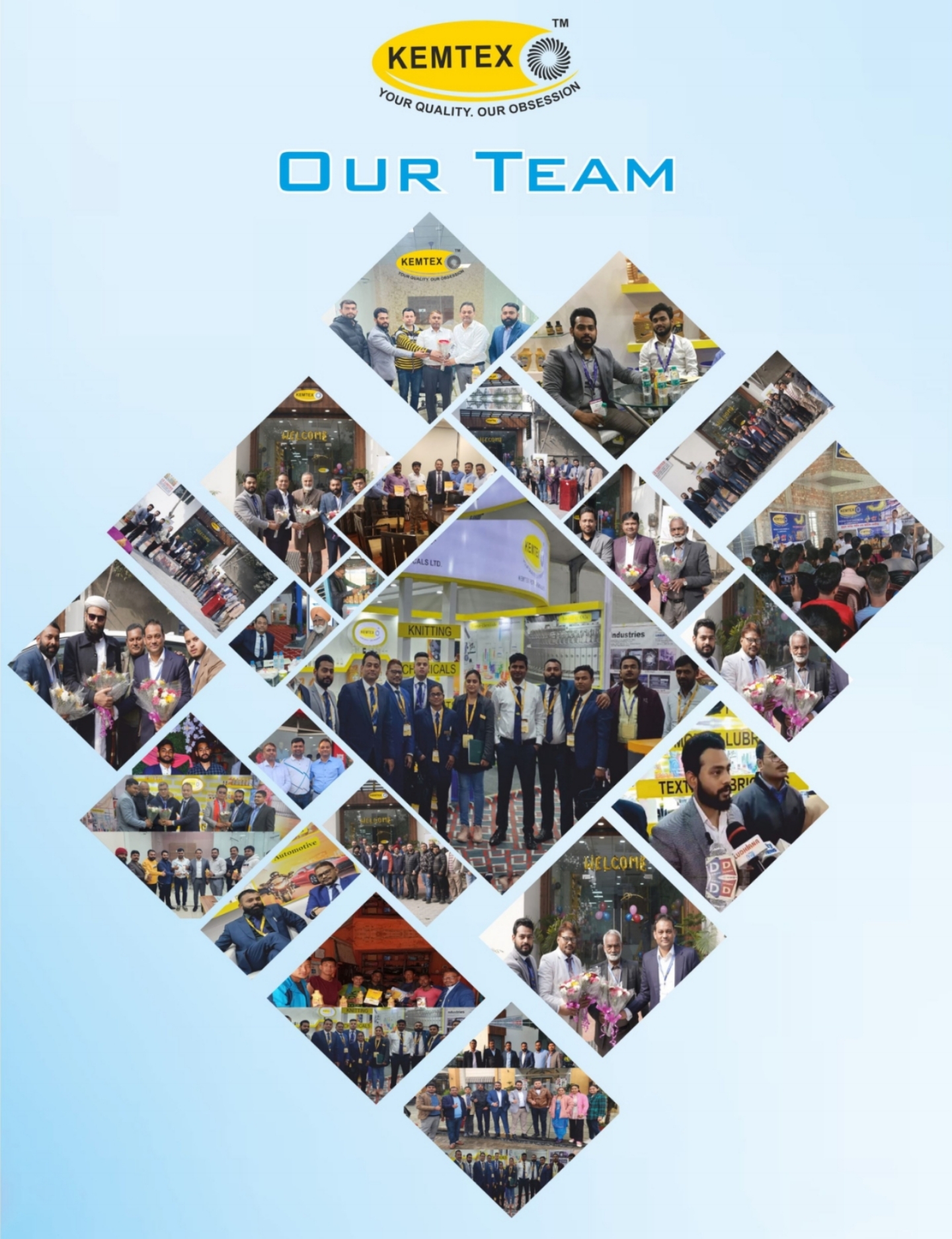 Kemtex team collage